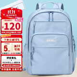 第九城（V.NINE）书包女生学生日系百搭潮流双肩包男大容量高中生大学生背包运动包