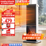 摩飞电器（Morphyrichards）取暖器石墨烯电暖器立式壁炉仿真火焰电暖气家用暖风机客厅卧室大面积全屋速热取暖神器 MR2029 【冷暖两用】遥控款
