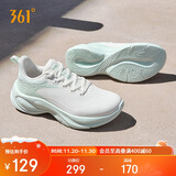 361°运动鞋女秋冬季灵狐防泼水休闲厚底减震通勤跑步鞋子682532244-2