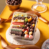 雅典娜Yadella雅典娜手工榛子夹心坚果巧克力锤豆子纯可可脂礼盒装零食 巧克力锤+巧克力豆随机盒装300g