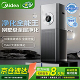 美的（Midea）森林家空气净化器除甲醛杀菌除病毒异味除二手烟花粉过敏源吸猫毛宠物毛发家用大空间净化加湿一体 【净湿两用10重净化】T1000pro