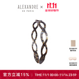 亚历山大（ALEXANDRE DE PARIS） 简约女士头箍压发时尚发饰经典头饰女 O 古铜色粗