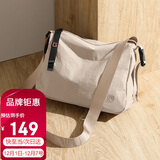 高尔夫（GOLF）单肩斜挎包女户外休闲包包女包防泼水通勤大容量帆布包生日礼物女