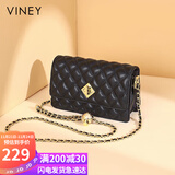 viney包包女包牛皮链条包轻奢百搭单肩斜挎包生日礼物高级感送女友老婆