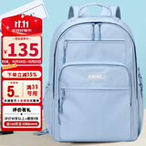 第九城（V.NINE）书包女生学生日系百搭潮流双肩包男大容量高中生大学生背包运动包