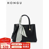 红谷女包单肩包女手提包包牛皮斜挎包丝巾搭配戴妃包 生日礼物送女友