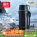 富光保温壶304不锈钢大容量保温暖水瓶车载真空户外旅行壶便携2000ML