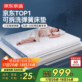 京东京造家居晚安地球经典款2.0 乳胶+记忆棉独袋弹簧床垫1.8×2米