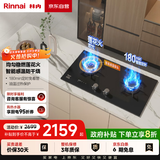 林内（Rinnai）燃气灶【家电国家补贴20%】莲花火定时防干烧嵌入式灶具4.2KW大火力 天然气JZT-2E03LS 