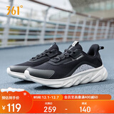 361°运动鞋男秋冬季网布透气厚底回弹缓震休闲慢跑步鞋子672112203F-4