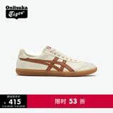 Onitsuka Tiger鬼塚虎TOKUTEN秋冬男女焦糖低帮复古舒适德训鞋 米白色 40.5