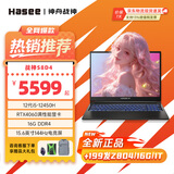 神舟（HASEE）战神S8D6/S8 2025新品 旗舰热款i7H 满性能RTX4060/RTX5060学生游戏笔记本电脑 【爆款】S8D4F：i5/16+1T/4060