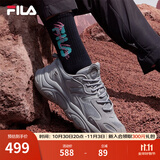 FILA斐乐女鞋跑步鞋火星二代复古老爹鞋运动鞋休闲慢跑鞋MARS Ⅱ 合金灰-AL-F12W131116F 37.5