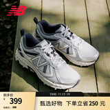 NEW BALANCE NB410官方男鞋女鞋情侣越野户外鞋秋冬透气复古休闲运动鞋休闲 浅灰色/银色 宽鞋楦2E MT410KR5 37 (脚长22.5cm)