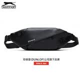 史莱辛格（Slazenger）潮流斜挎包男磁吸扣单肩包机车胸包休闲腰包大容量运动包
