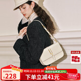 蔻一（Cnoles）包包女包真牛皮品牌女士斜挎马鞍腋下包生日礼物送老婆实用走心款