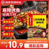海底捞麻辣烤鱼调料220g  纸包鱼酱料万州烤鱼秘制调料 调味品