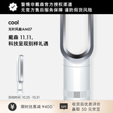 戴森AM07空气循环无叶风扇落地扇平稳强劲凉风适用客厅卧室 家用礼物 银白色