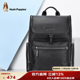 暇步士（Hush Puppies） 商务双肩包大容量男士背书包男电脑包多功能生日礼物送男友
