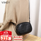 viney牛皮包包女包斜挎妈妈包中老年单肩小包生日礼物高级感送女友老婆