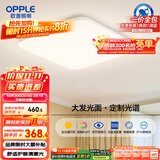 欧普（OPPLE）全光谱64瓦护眼卧室灯智能LED照明灯具简约方卧包安装 方卧