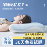 好汽仕枕头颈椎枕成人睡觉专用护颈枕侧睡枕头双层枕深睡人体工学记忆枕