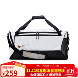 耐克NIKE男女训练包斜挎包单肩包手提包拎包旅行包DX9789-100黑白均码
