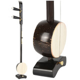 劉師傅 刘师傅 板胡乐器专业演奏黑檀木秦腔 歌曲 中音高音 老椰壳板胡 歌剧平头高音板胡