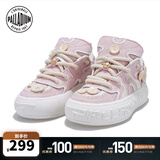 帕拉丁（PALLADIUM）扣子鞋运动休闲鞋情侣款低帮帆布鞋女鞋男鞋子 樱桃粉/白 37