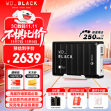 西部数据（WD）12TB移动硬盘250MB/s大容量高速D10家庭桌面存储外置机械硬盘外接PS5游戏手机笔记本电脑mac