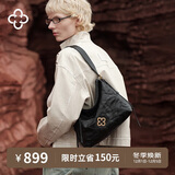 CASSILE明星同款卡思乐托特包女植鞣牛皮轻奢斜挎hobo包生日礼物