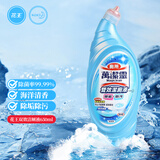 花王（KAO）双效洁厕液海洋清香650ml进口马桶清洁剂洁厕灵厕所清洁剂蓝泡泡
