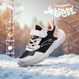 安踏儿童运动鞋男女童棉鞋秋冬大童革面加绒保暖元气跑步鞋A22546968