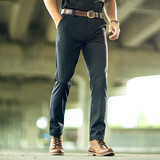 龙牙二代轻骑战术裤休闲裤男士休闲户外工装修身/直筒长裤春秋商务裤 深渊蓝（修身版） 32 175/84B 135-160斤