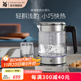 WMF福腾宝不锈钢 玻璃可调温电茶壶烧水壶保温茶壶电热水壶 1L