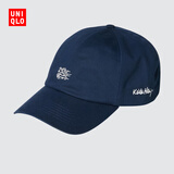 优衣库男装女装UT Keith Haring防紫外线帽子/防晒帽户外478308 69 藏青色 均码(56-62 cm)
