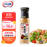 百利沙拉酱蔬菜水果调味品焙煎芝麻沙拉汁0蔗糖添加230g