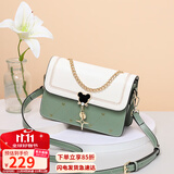 爱情海牛皮包包女包斜挎包品牌单肩包小方包生日礼物高级感送女友老婆