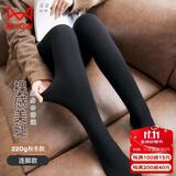 猫人25年新品【加绒加厚光腿神器】女士打底裤袜女保暖显瘦连裤袜黑