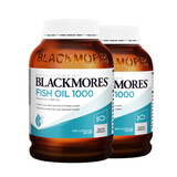 澳佳宝Blackmores澳洲天然深海鱼油原味高含量Omega-3dha中老年辅助血脂 【优惠2件装】原味鱼油 400粒*2瓶