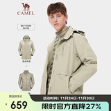 骆驼（CAMEL）户外羽绒冲锋衣男女三合一可拆卸滑雪服户外旅游外套 A9W21a8127