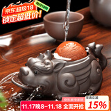 唐丰紫砂茶宠财源滚滚金蟾茶具茶盘摆件喷水聚宝金蟾茶桌配件 财源滚滚茶宠（宇辉同行同款）