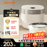 九阳电饭煲家用电饭锅铁釜球胆不粘4升大容量4A级好米饭4L微压多功能蒸饭智能预约煮饭锅【政府补贴】 【健康0氟 珐琅瓷釜】 4L -40NF01