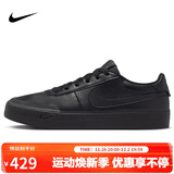 耐克NIKE运动休闲鞋男子经典减震COURT SHOT运动鞋FQ8146-001黑42.5