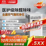 欧朗德斯ALONDES家用空气净化器除甲醛神器新房急入住除烟味数显立式等离子杀菌静音家用除醛仪C8