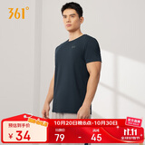 361°短袖男士t恤夏季运动服速干衣跑步宽松健身上衣服652524113H-6