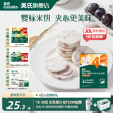 英氏（Engnice）【米饼专区】英氏宝宝零食婴幼儿米饼磨牙饼干辅食外出零食 4阶夹心米饼（蓝莓葡萄味）42g