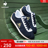 乐卡克法国公鸡男女复古低帮运动蒙贝利尔休闲鞋跑步鞋CMT-213366 深蓝/白 42