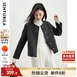 尚都比拉短款小个子毛呢大衣女冬季呢子羊毛双面呢外套高级感大衣