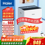 海尔（haier）除湿机/抽湿机  家用除湿机轻音吸湿器干衣净化抽湿器去湿防潮干燥机地下室别墅专用大面积除湿 22L/天 负离子WIFI款【适用50-120㎡】